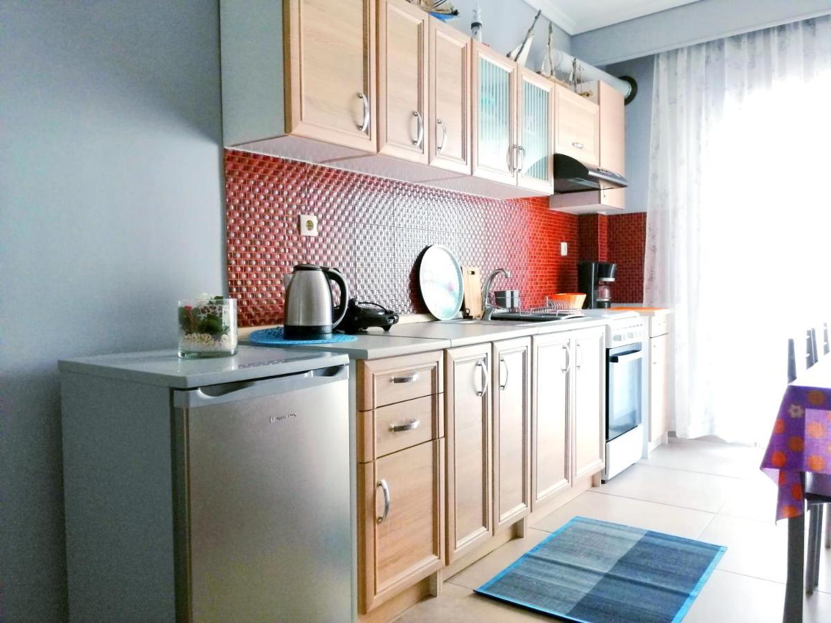 Driftwood Center Apartment Kavala Bagian luar foto